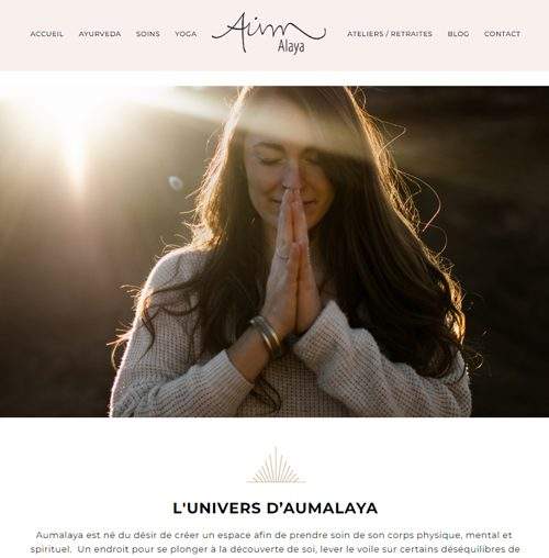 Site web Aumalaya